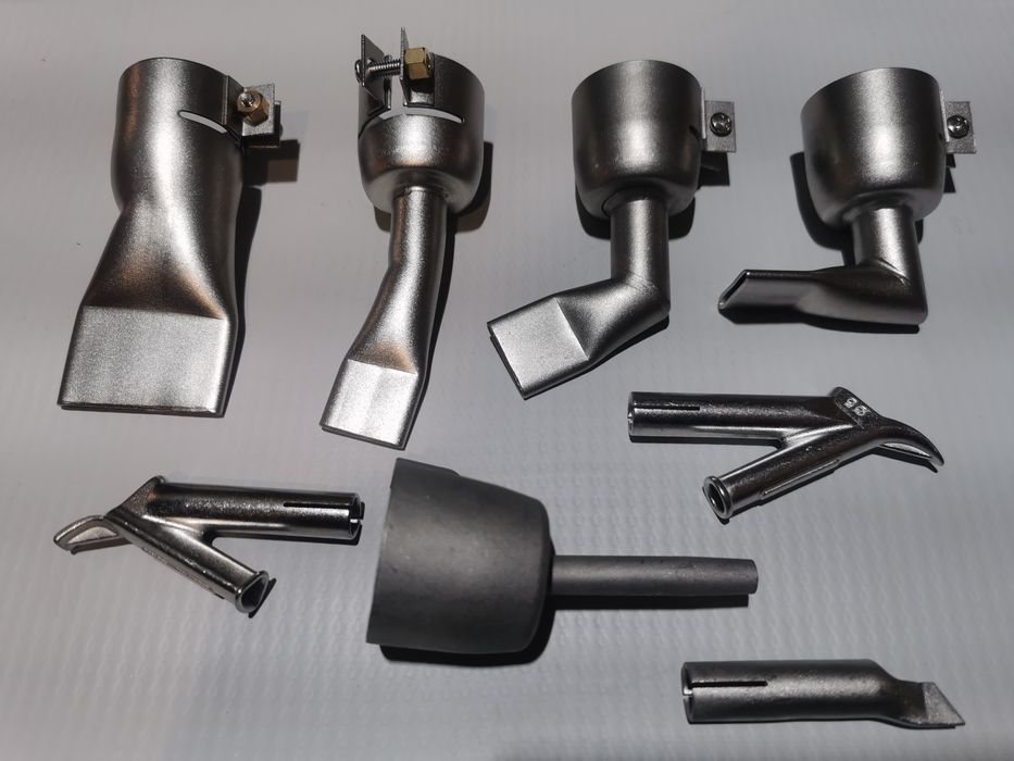 Щелевые насадки для ПВХ мембраны. Лайнера. Насадки под пруток Leister