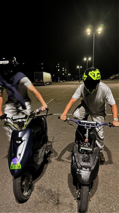 Скутер, мопед, suzuki lets 2 old