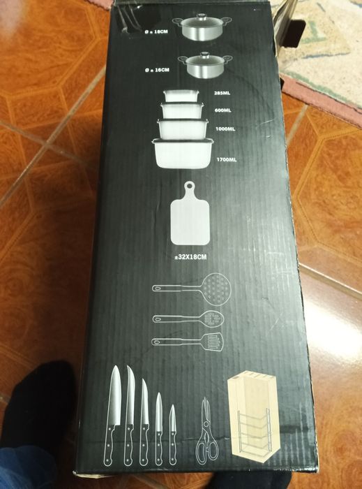 18pecas de cozinha e