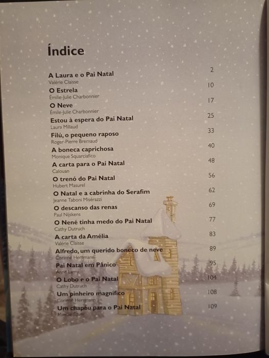 Livro " 17 contos  de Natal"
