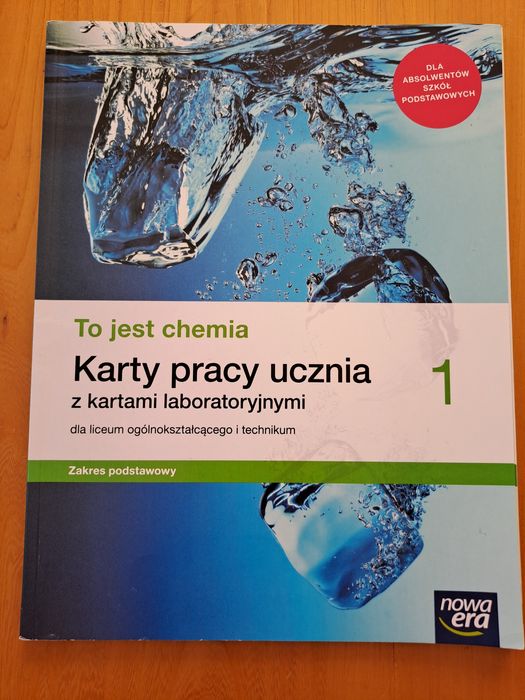 To jest chemia 1. Karty pracy. Nowe