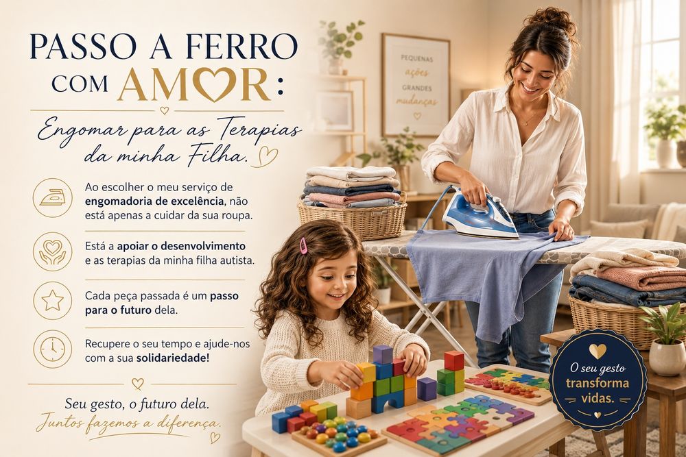 Roupa Impecável e Mais Tempo para Si – Serviço com Causa Especial
