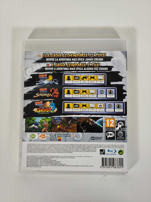 Naruto Shippuden Ultimate Ninja Storm Collection Playstation 3 PS3