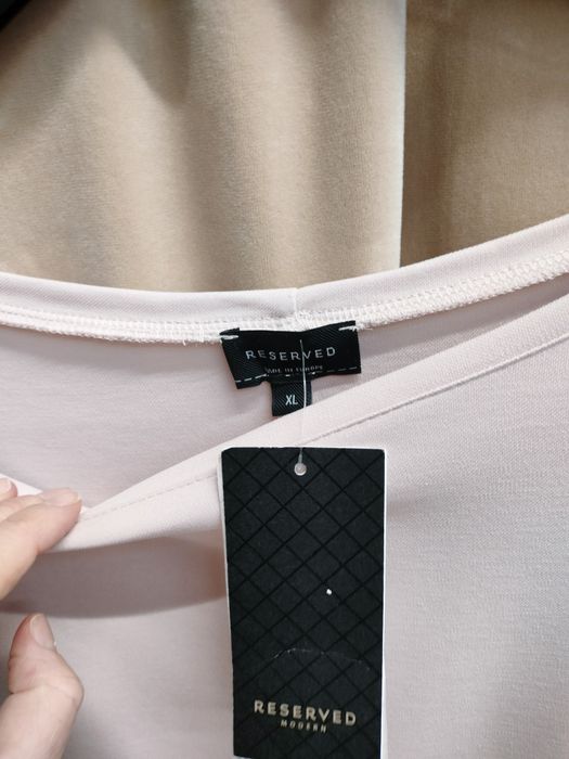 Bluzka nowa z metką r.XL Reserved rękaw 3/4