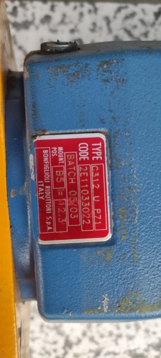 Silnik Aeg 0,37 kw z reduktorem 1360 obrotów