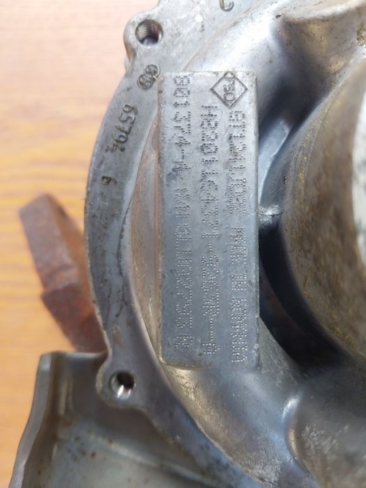 Турбіна (Euro 5) 1.5dci 8201164371,144119263R Renault,Mercedes, Nissan