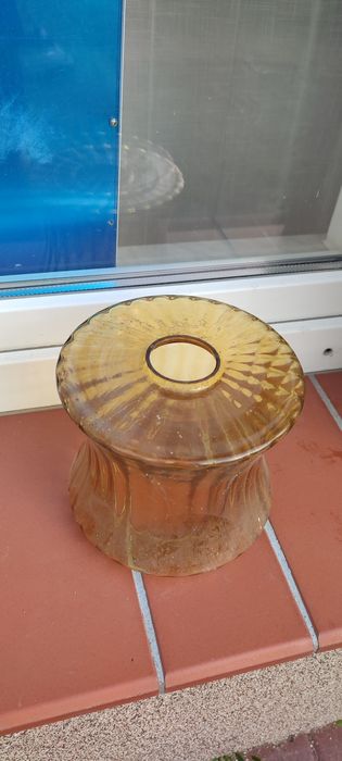 Klosz do lampy, żyrandola PRL