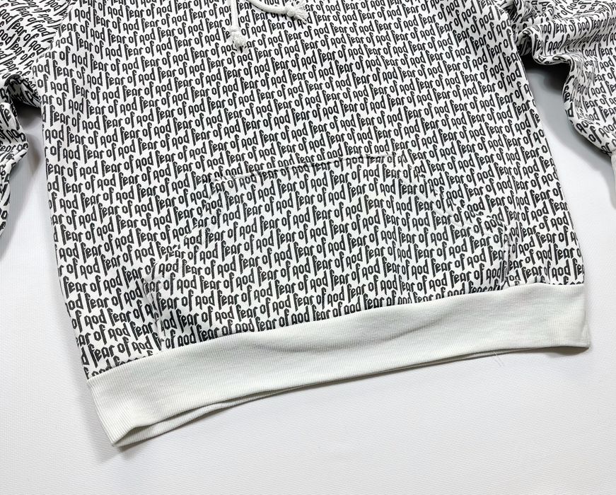 Кофта худі Fear Of God 2016-2017 монограмне оверпрінт лого