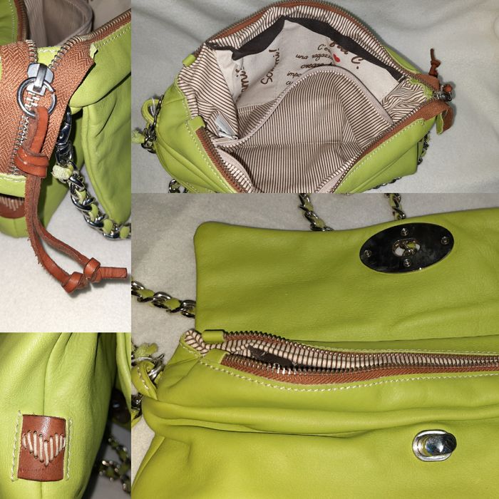 Женская сумка кросс- боди Genuine Leather Италия