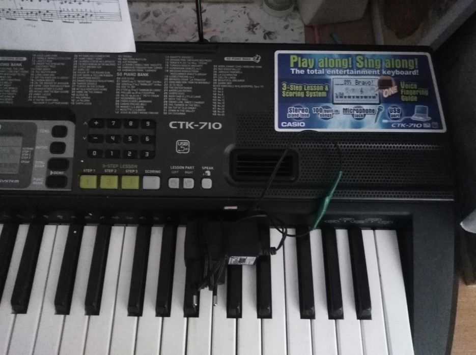 organy casio ctk710