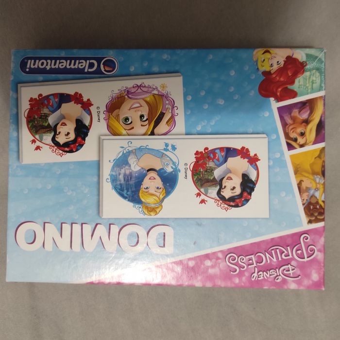 Domino księżniczki clementoni Princess Disney