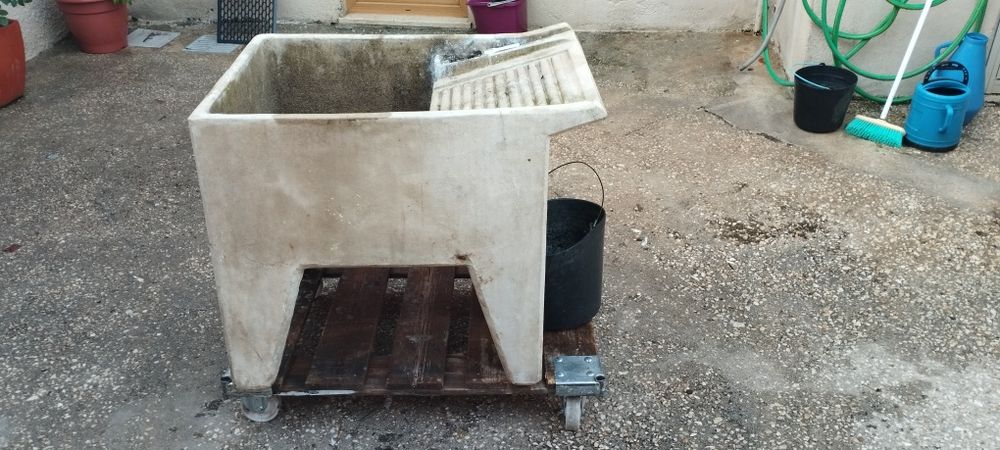 Tanque Lavar Roupa Manual de Cimento