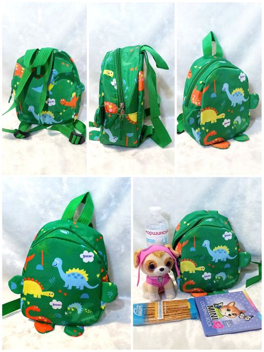 Рюкзак з динозаврами, щенячий патруль