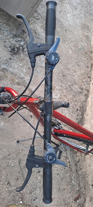 Bicicleta Montanha Esmaltina Vermelha