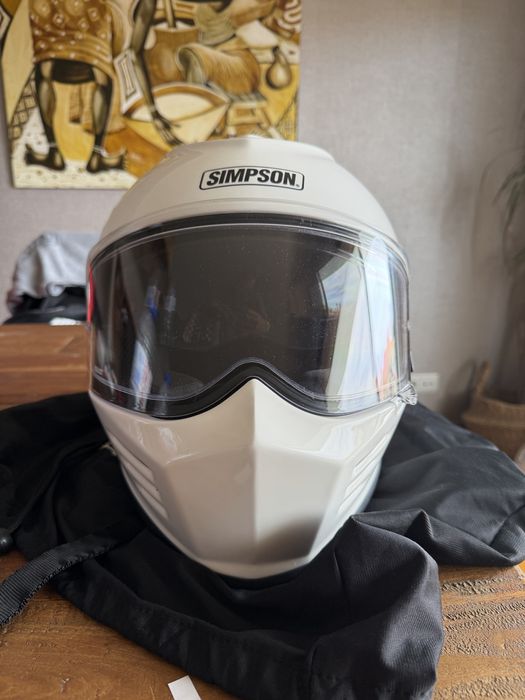 Capacete Simpson como novo