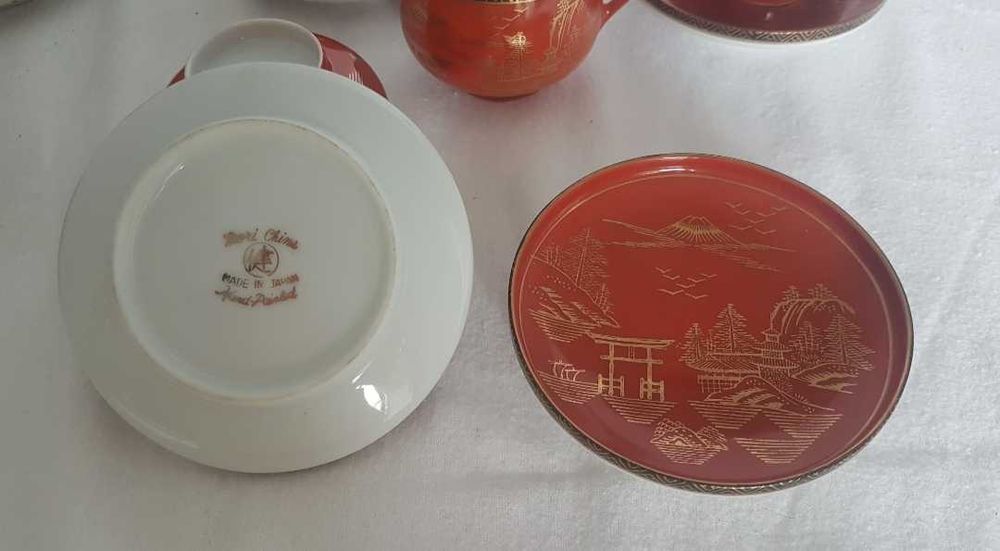 Conjunto de café 6 peças Japonês