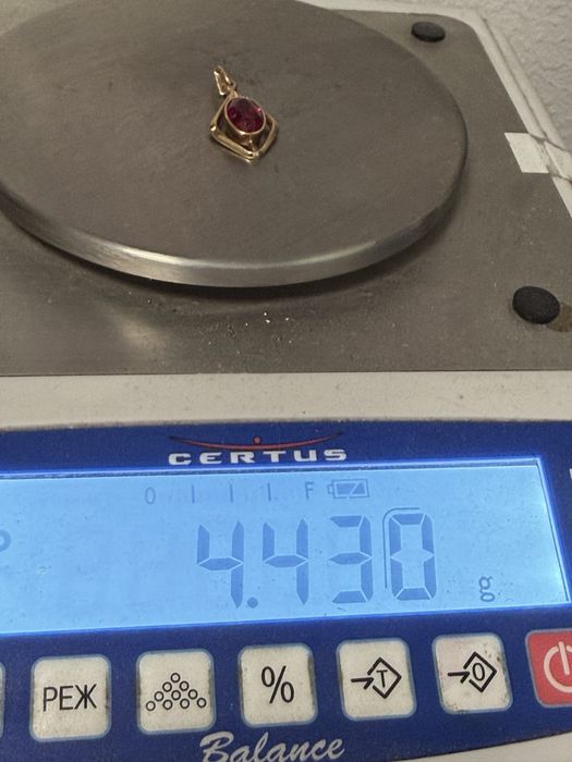 Золотой кулон ссср