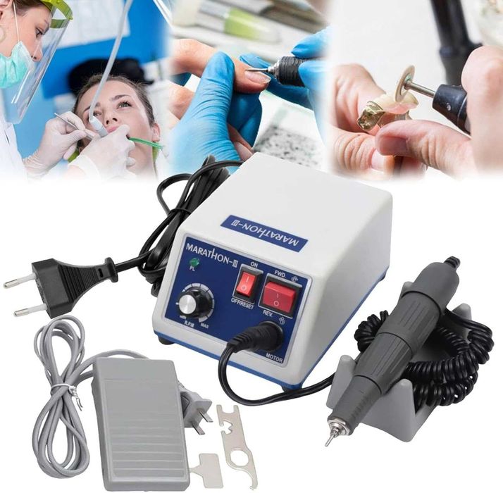 Micromotor - Máquina de polir elétrica - Jóias, Dentista, Unhas, etc