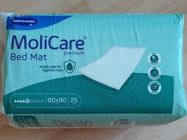 Пелёнки одноразовые MoliCare® Premium Bed Mat 60x90 см