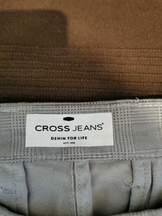 Spodnie w kratkę meskie