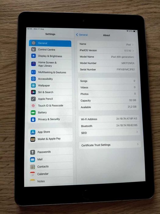 Apple iPad 6 (Preço fixo)