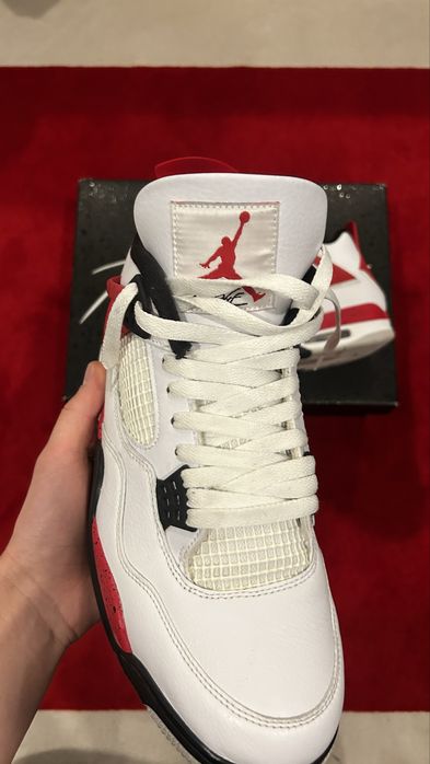 Nike air jordan 4 red cement 45,5