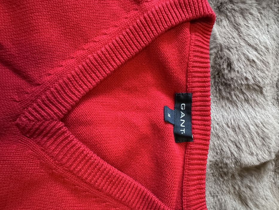 Czerwony sweter GANT M