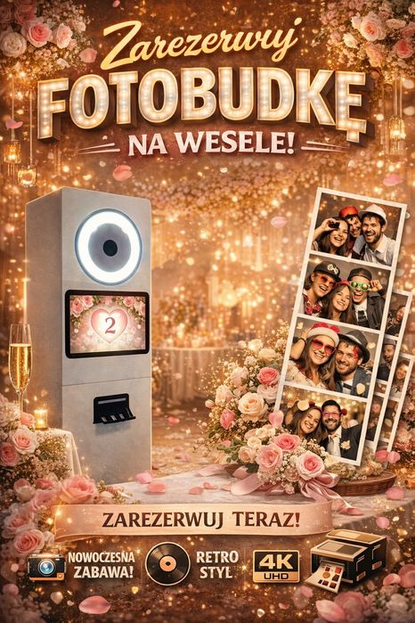 Fotobudka klasyczna z namiotem LED.
