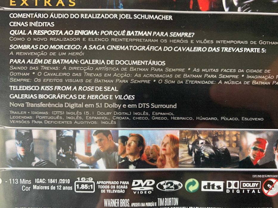 [DVD] Batman Para Sempre (Batman Forever)