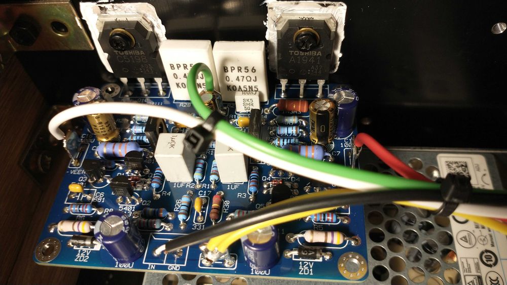 Wzmacniacz klon Musical Fidelity A1 klasa A