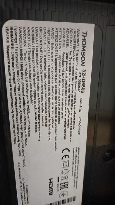 Telewizor 32" Thomson