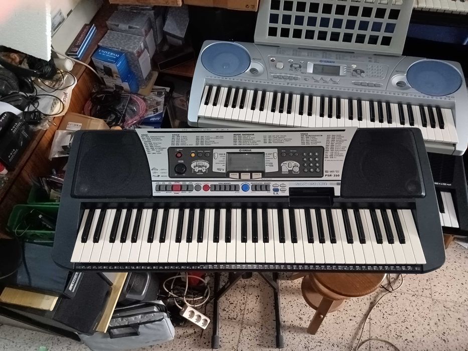Teclados Yamaha Ypt 210 e PSR 350