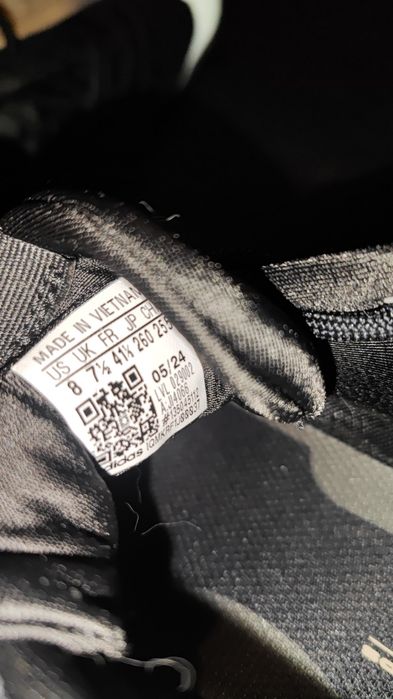 Adidas Anthony Edwards 1 Low  "Ascent MX Grey" 41 1/3