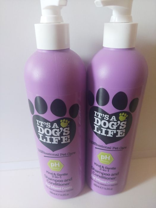 Шампунь и кондиционер 2 в одном для собак