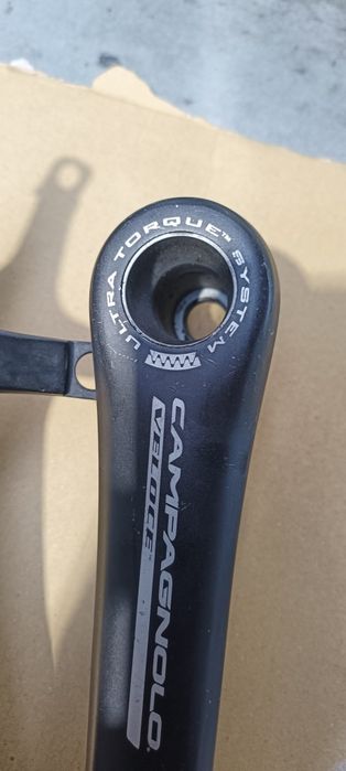 Pedaleira Campagnolo Veloce Ultra Torque