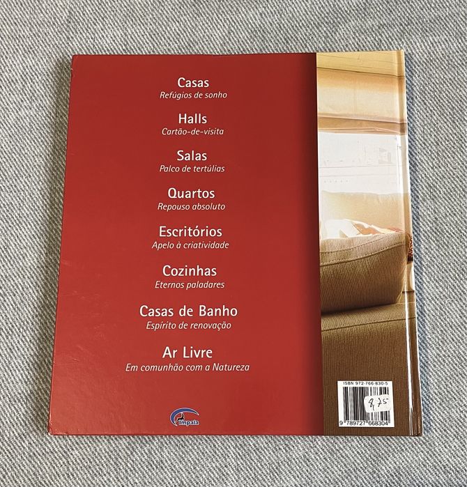 Livro: "Estilos, cores e padrões: Casa - Imagens de Sonho"