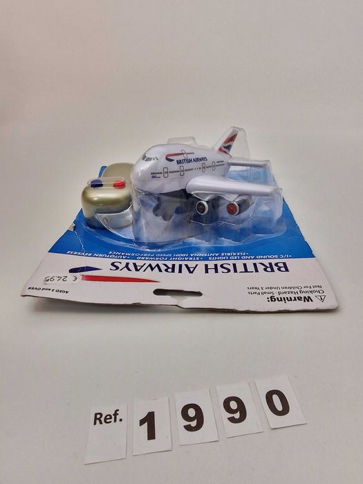 Miniatura de Avião Telecomdado da British Airways United Kingdom