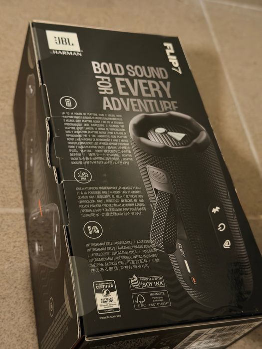 Głośnik Bluetooth JBL Flip 7 35W Czarny