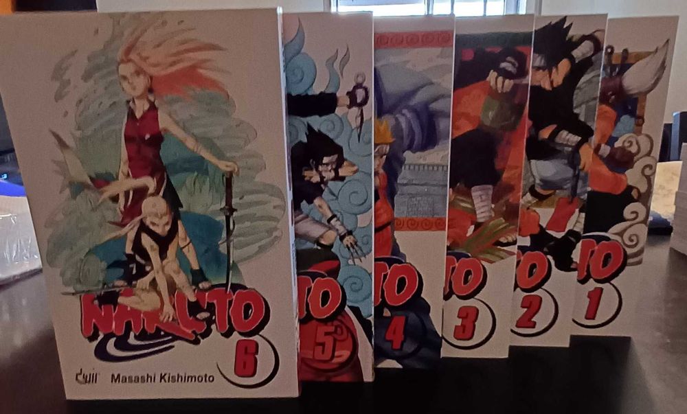 Naruro Mangá vol 1 - 6