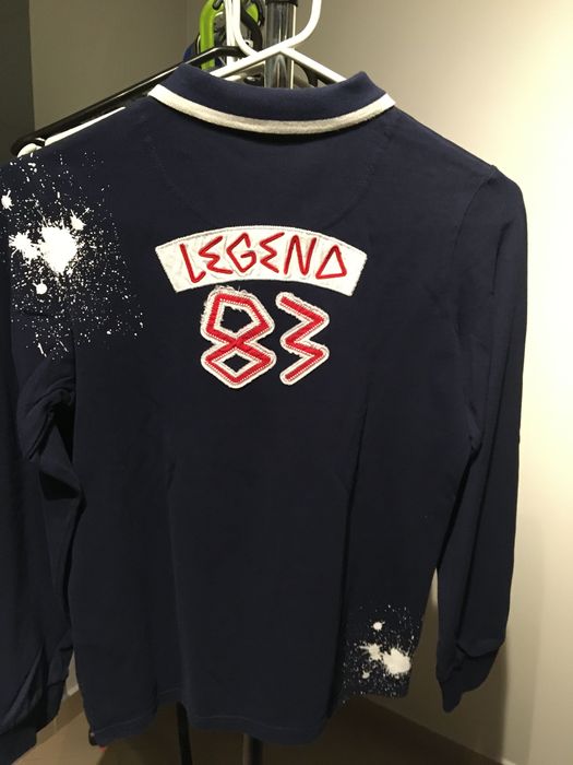 chłopięca koszulka polo z dł. rękawem rozm 140 Orginal Marines