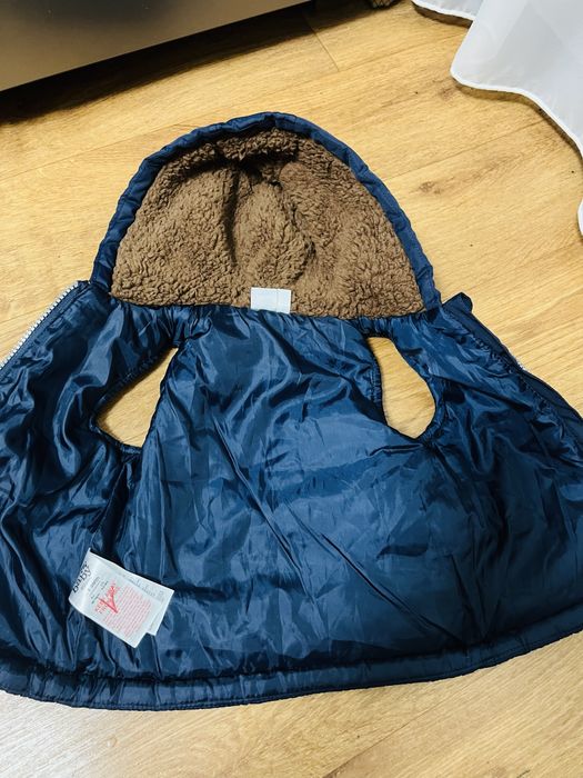 Теплая жилетка Микки Маус на мальчика 6 9 месяцев