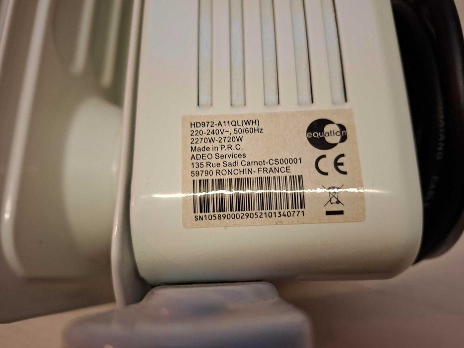 Aquecedores Equation 2270 W. Como Novos