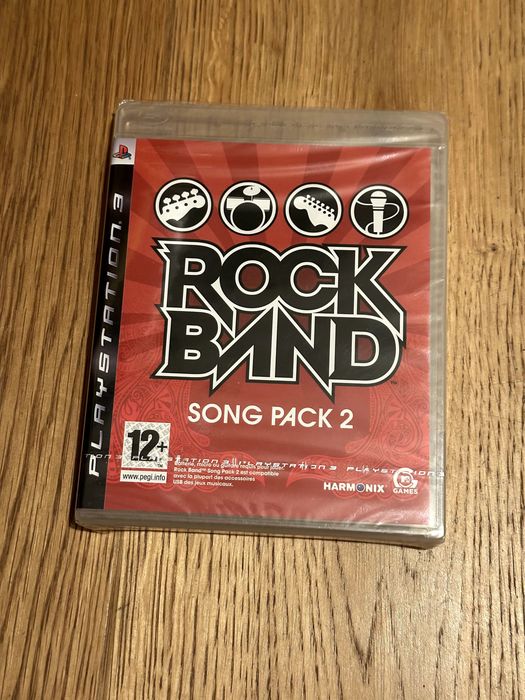 Rock Band Song Pack 2 Ps3 NOWA FOLIA UNIKAT!!!