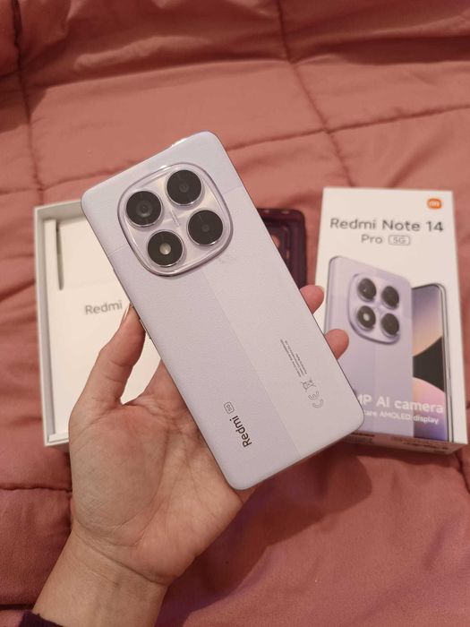Redmi note 14 pro 5g 512Gb Lavender Purple NA CAIXA com FATURA