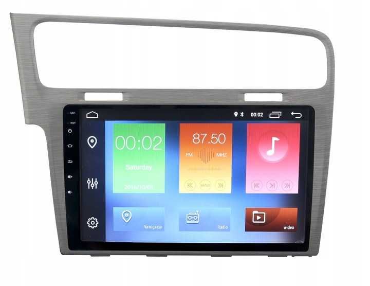 Radio nawigacja Android GPS VOLKSWAGEN GOLF 7 VII 13r nowe z defektem