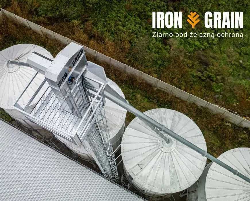 Silos Płaskodenny 200t  5,5m Silosy płaskodenne zbożowe Polskie