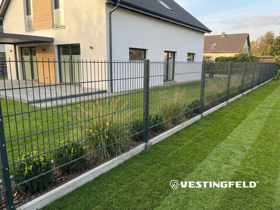 Panel ogrodzeniowy 2D mata 223 cm RAL6005 ocynk premium producent6/5/6