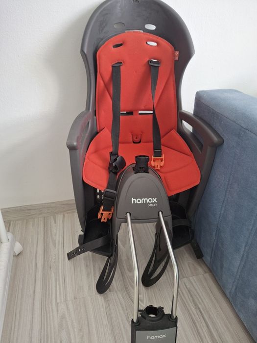 Fotelik rowerowy hamax smiley