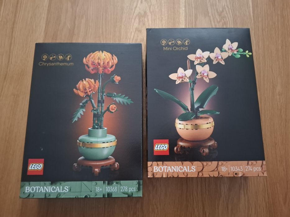 Lego Botanicals 10368 e 10343