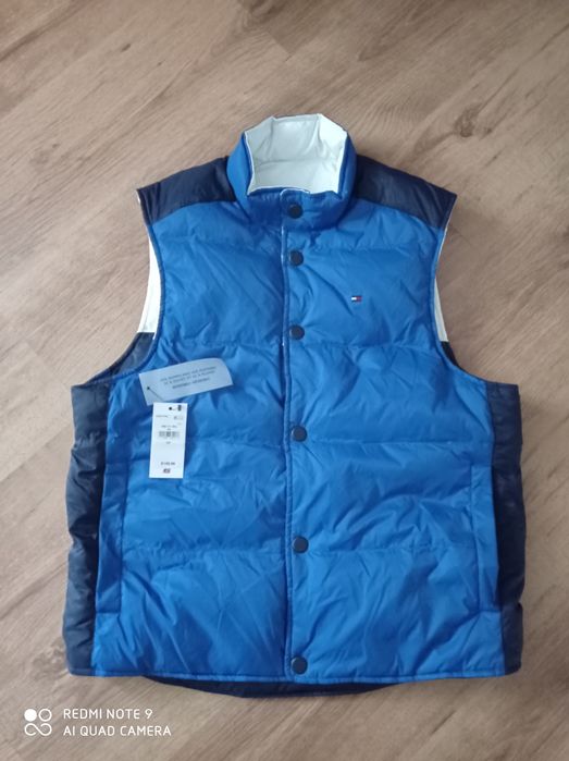 Tommy Hilfiger Sport Kamizelka meska S  z metką  dwustronna